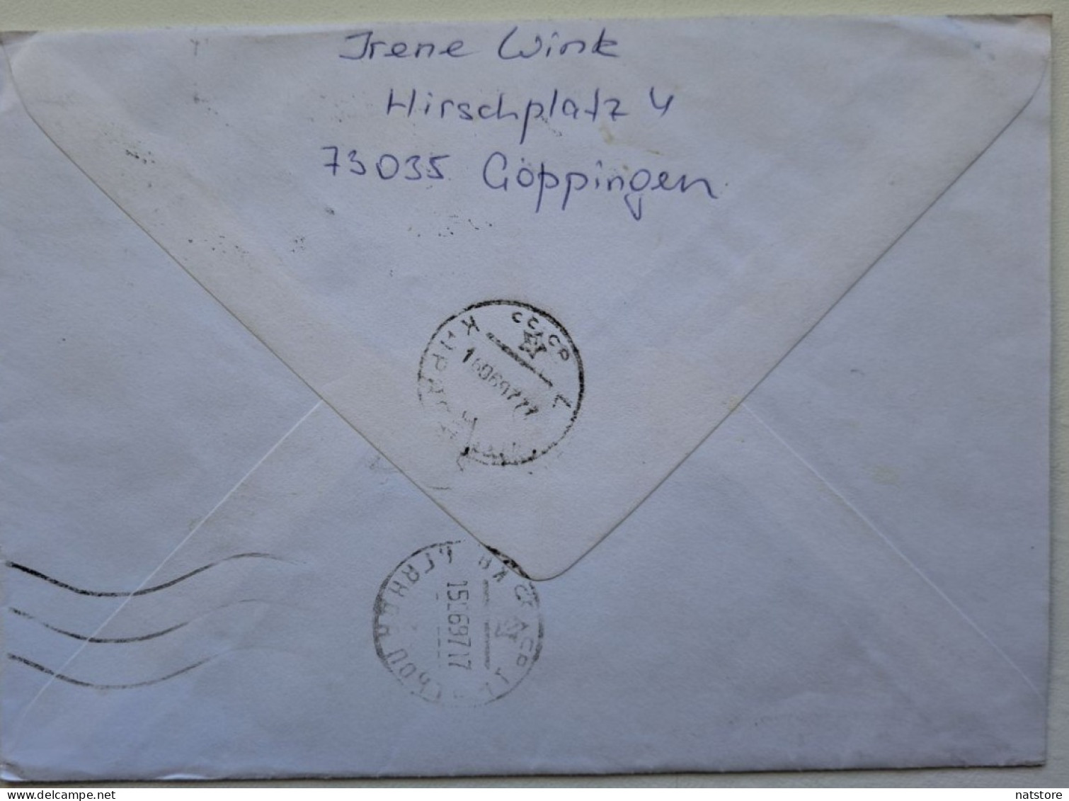 GERMANY...COVER WITH STAMP..PAST MAIL. - Otros & Sin Clasificación