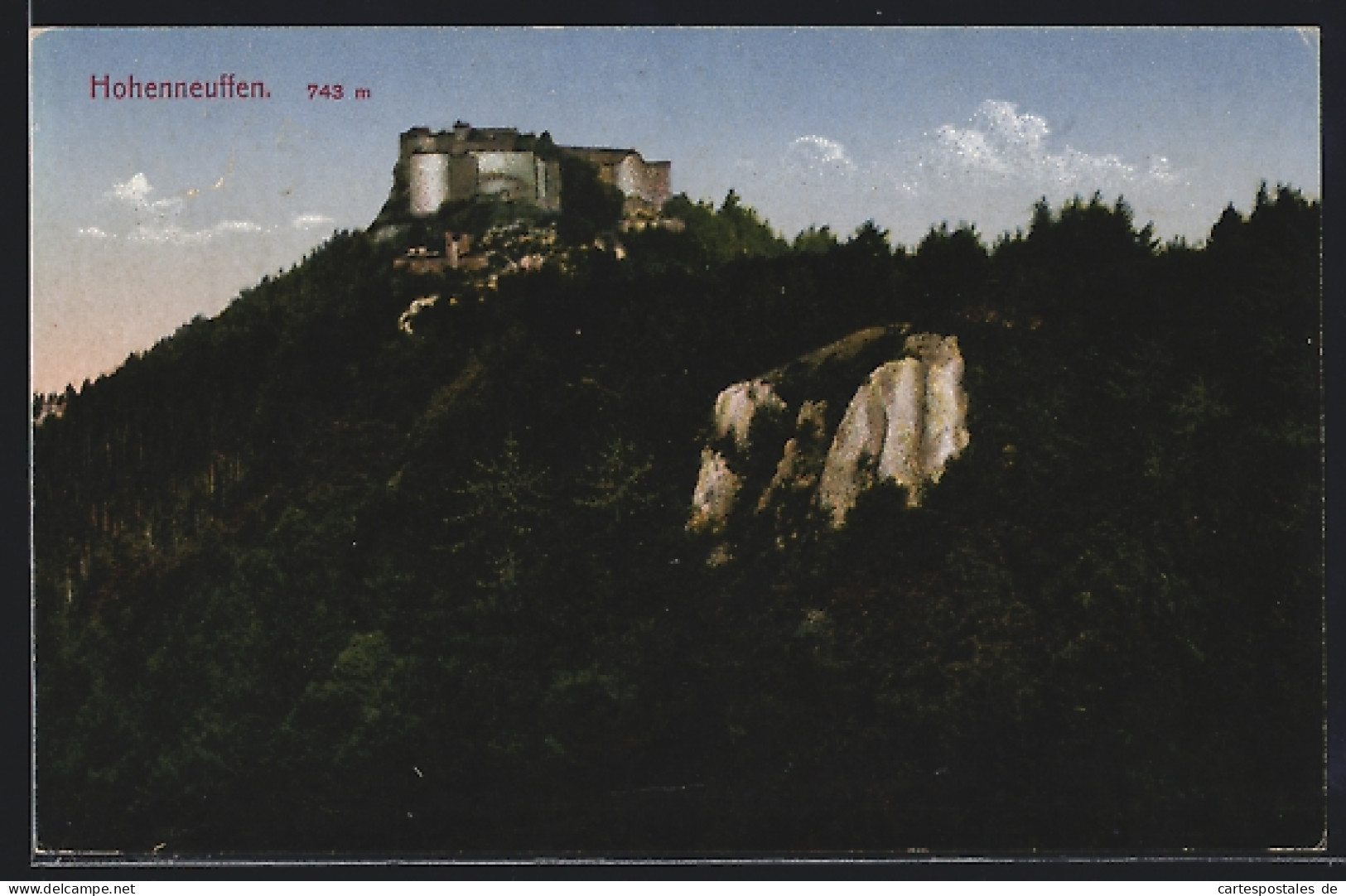 AK Hohenneuffen, Burg Auf Bergspitze  - Otros & Sin Clasificación