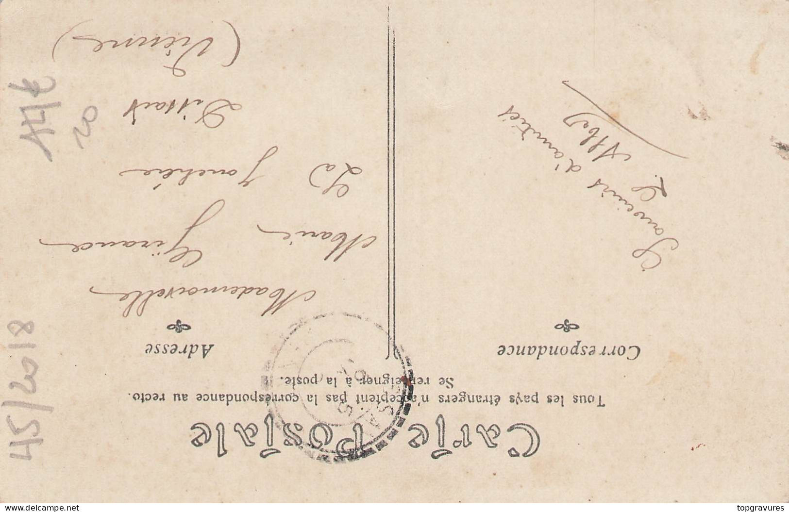 45 ERVAUVILLE ROUTE D'EGREVILLE - 1101 - Andere & Zonder Classificatie