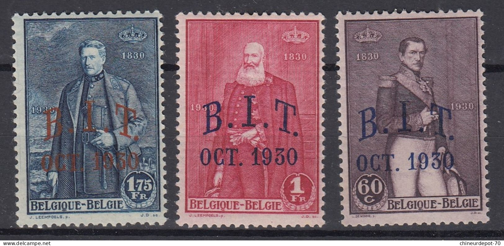 ROI  BIT OCT 1930 - Oblitérés