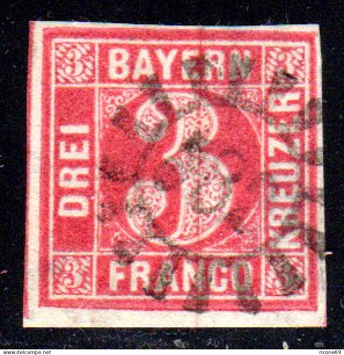 Bayern, MR 582 WEISENTHEID Auf Voll-/breitrandiger 3 Kr. - Used