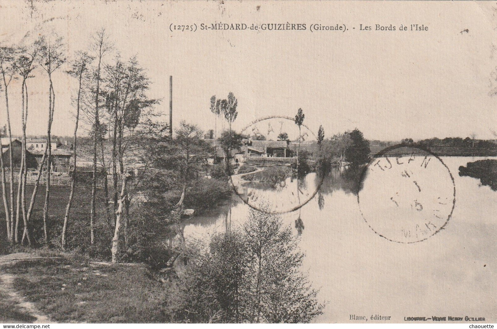 Saint Medard De Guizieres  Les Bords De L Isle   Edit Blanc - Sonstige & Ohne Zuordnung