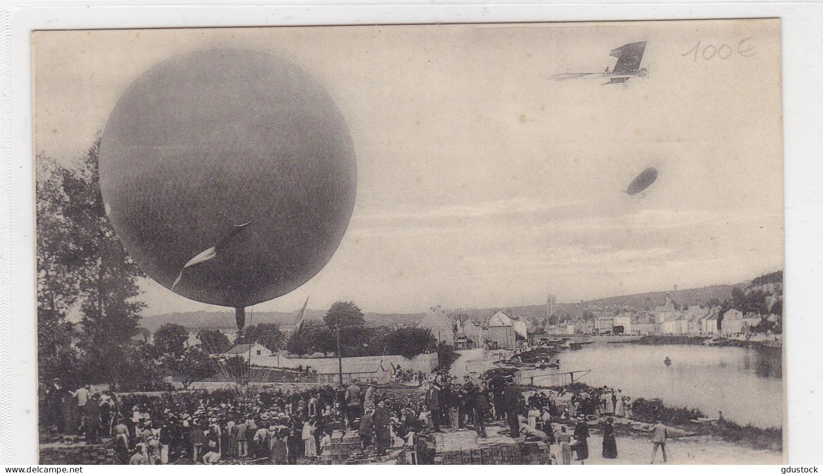 Chateau-Thierry - Station De Départ Pour Ballons Et D'atterrissage Pour Aéroplanes - Airships