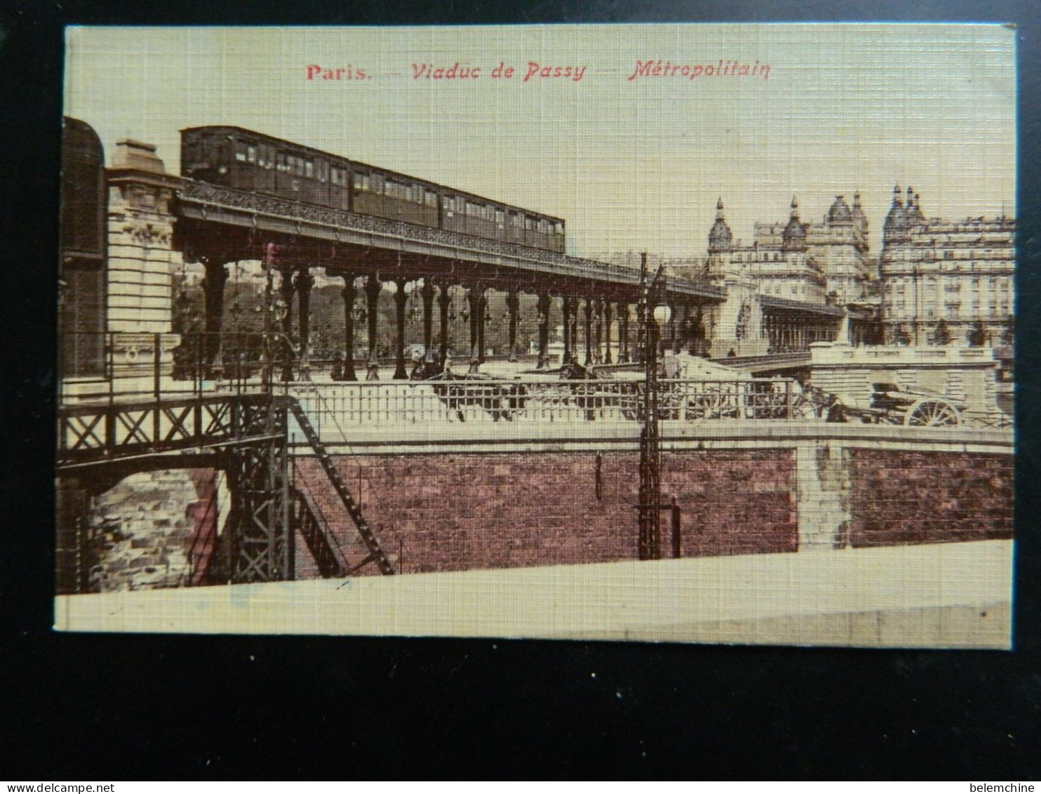 PARIS                                    VIADUC DE PASSY           METROPOLITAIN - Métro Parisien, Gares