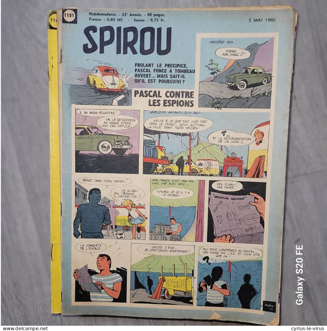 Magazines Spirou  ** L'ombre Du Z - Spirou Magazine