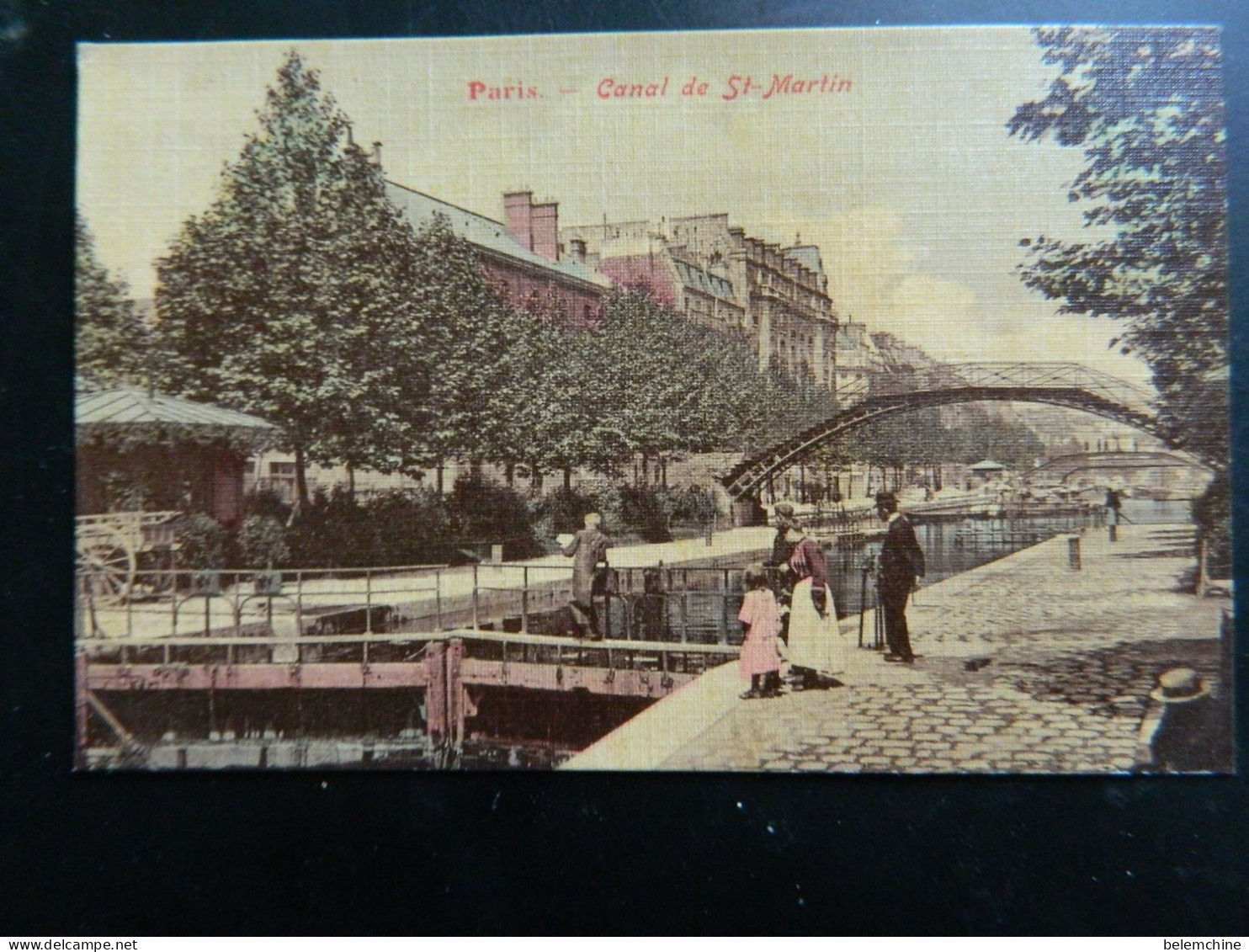 PARIS                                    CANAL DE ST MARTIN - Arrondissement: 10