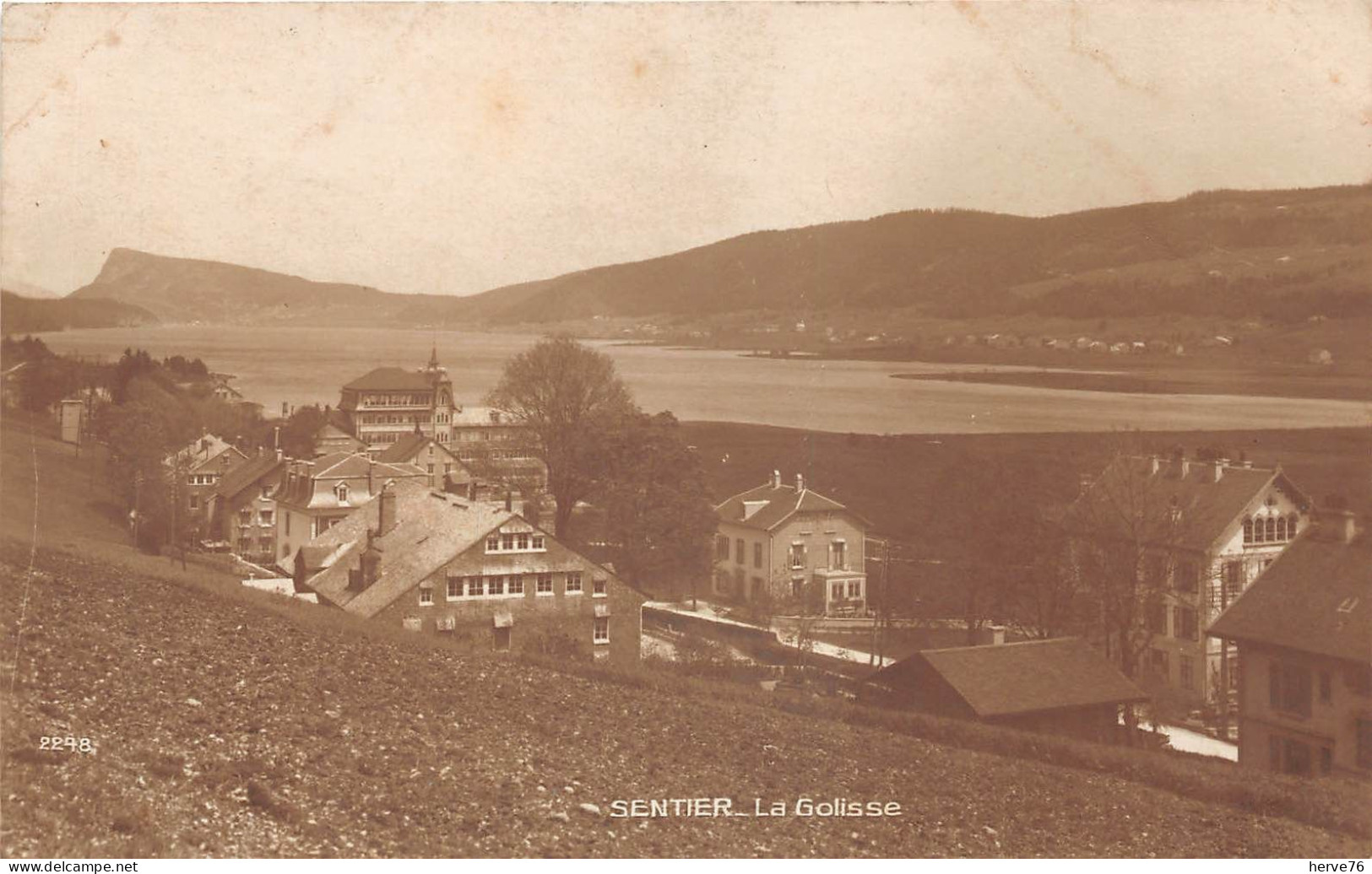 SUISSE - LE SENTIER - La Golisse - Vallée De Joux - Otros & Sin Clasificación