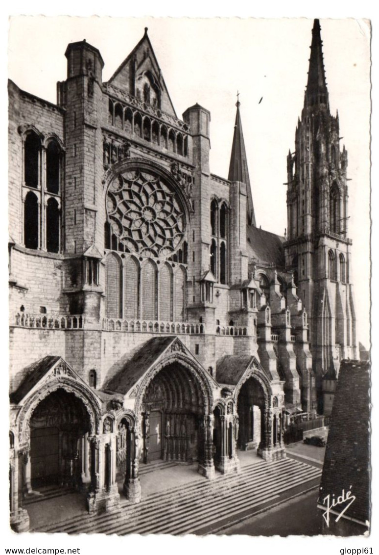 Chartres - La Cattedrale, Portale Nord - Chartres