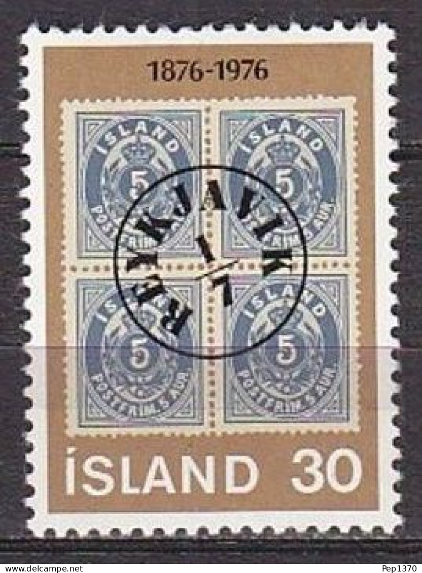 ISLANDIA 1976 - ICELAND - CENTENARIO DEL SELLO - YVERT 471** - Nuevos
