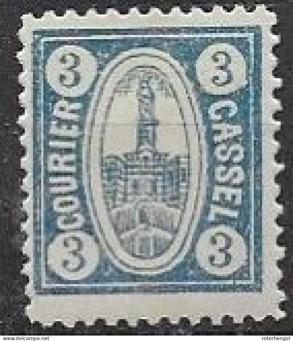 Cassel Kassel Mint * 1894 2 Euros - Private & Local Mails