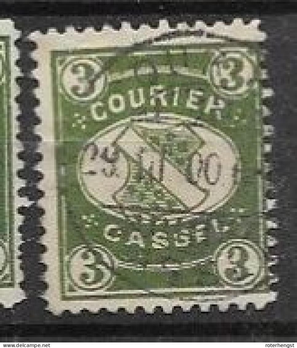 Cassel Kassel Used 1897 15 Euros - Correos Privados & Locales