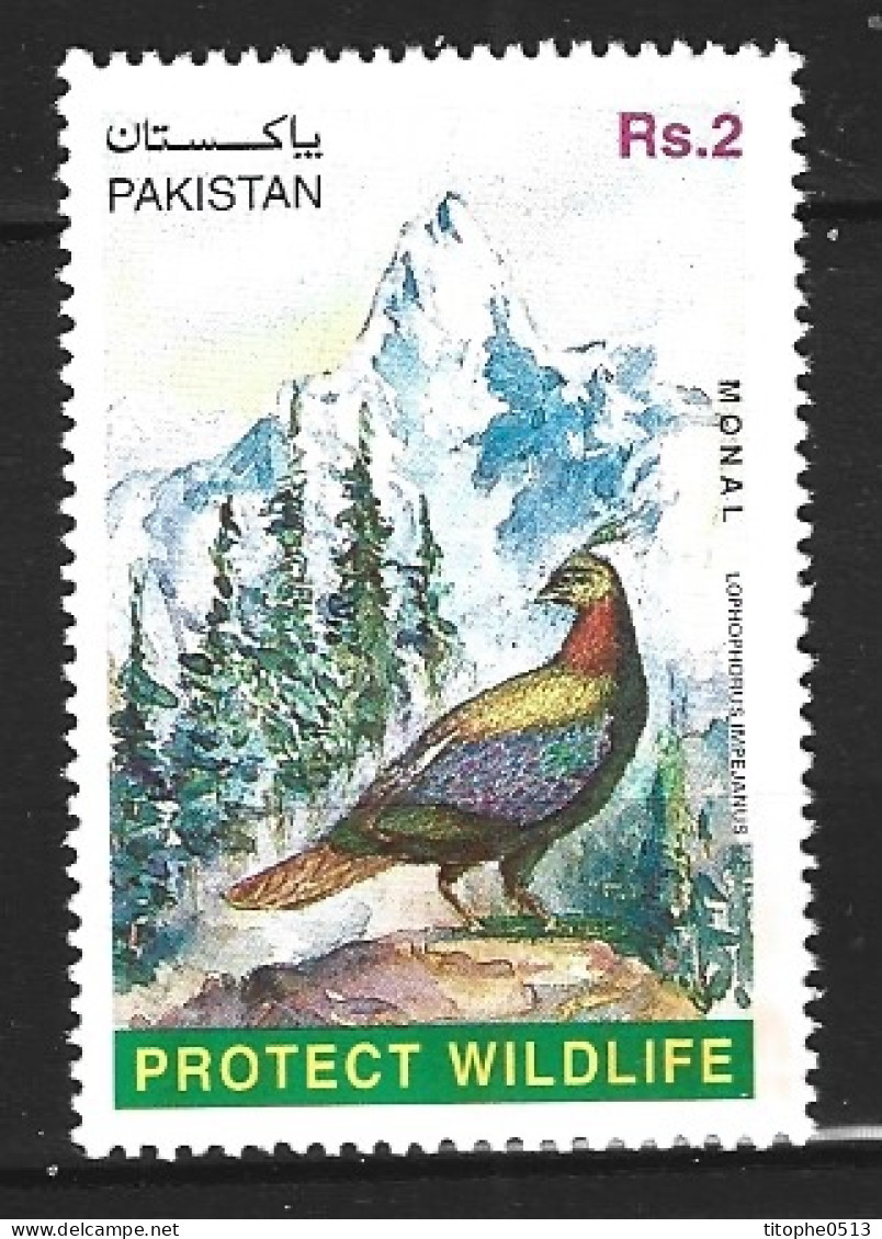 PAKISTAN. N°954 De 1997. Lophophore. - Gallinacées & Faisans