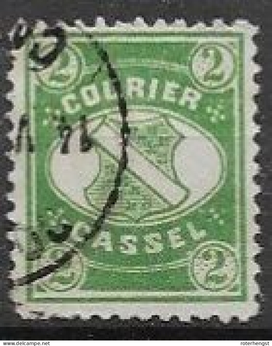 Cassel Kassel Used 1893 30 Euros - Private & Local Mails