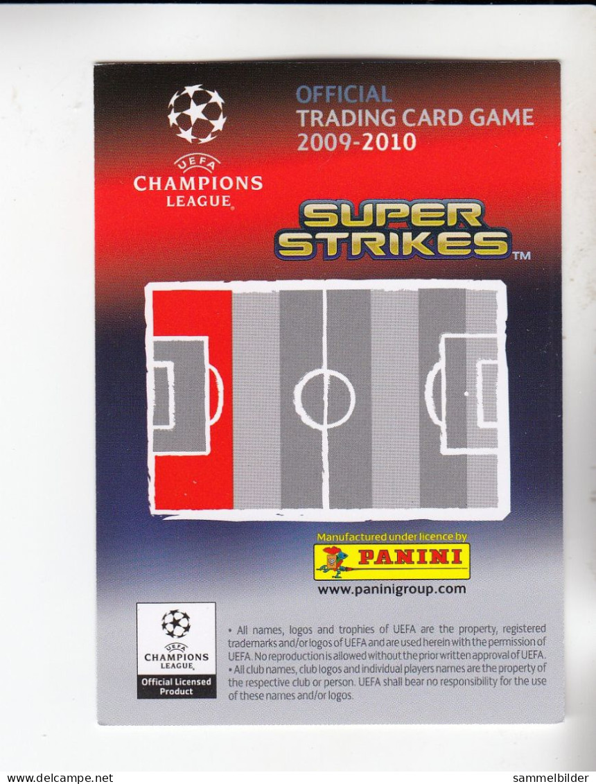 Panini Champions League Trading Card 2009 2010 Sergio Ramos   Real Madrid - Andere & Zonder Classificatie