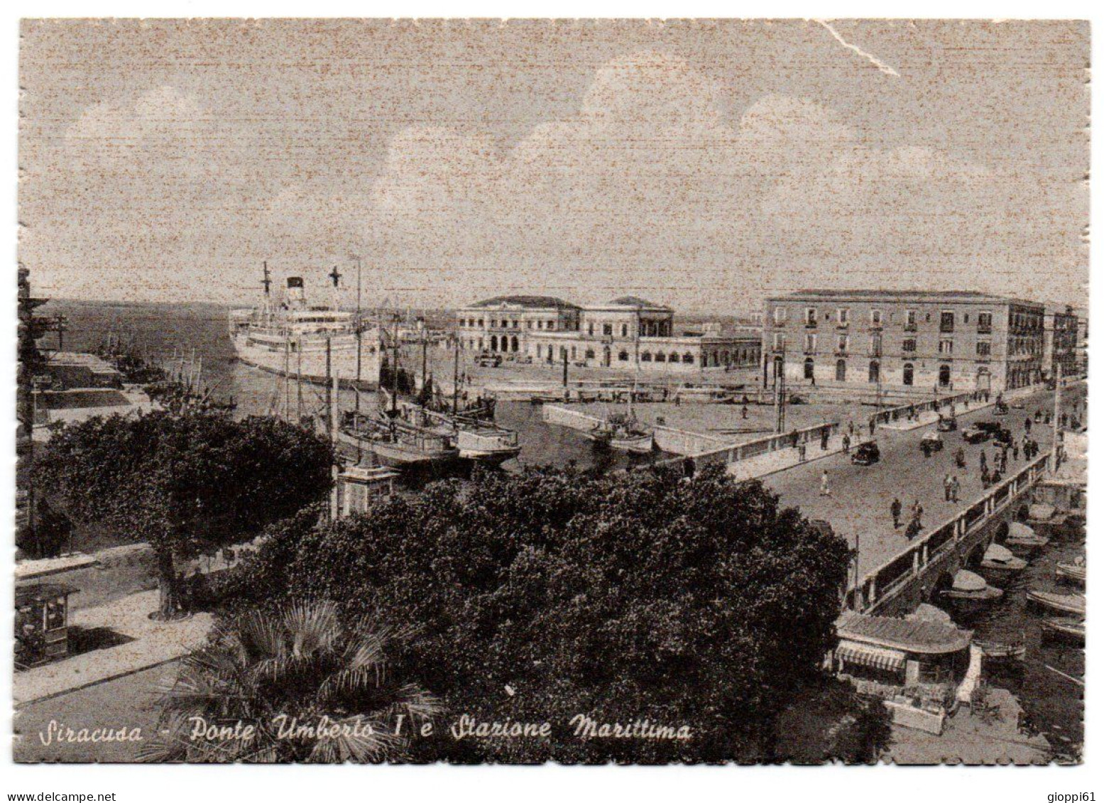 Siracusa - Ponte Umberto I E Stazione Marittima - Siracusa