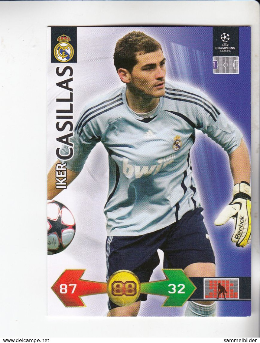 Panini Champions League Trading Card 2009 2010 Iker Casillas    Real Madrid - Autres & Non Classés