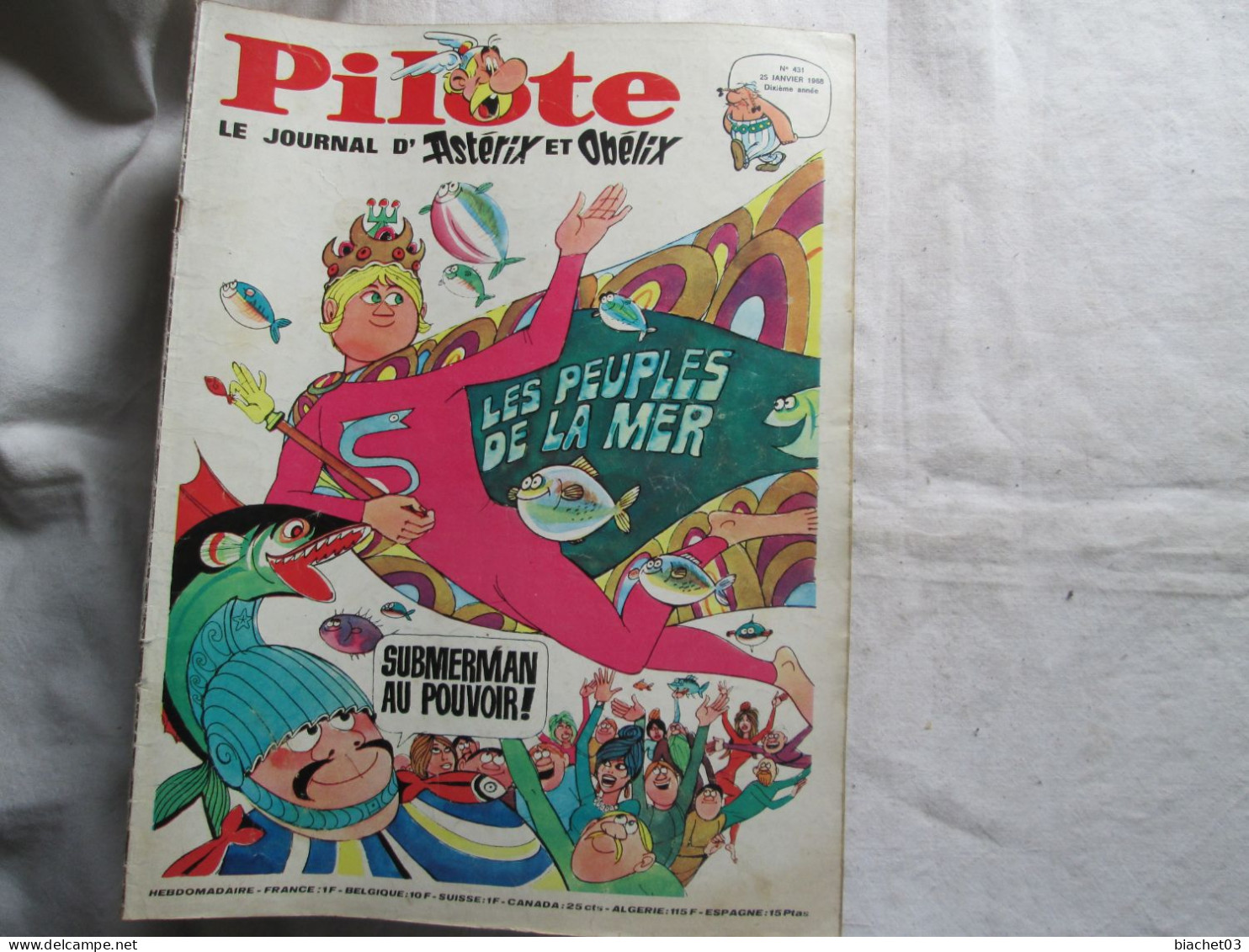 PILOTE Le Journal D'Astérix Et Obélix  N°431 - Pilote