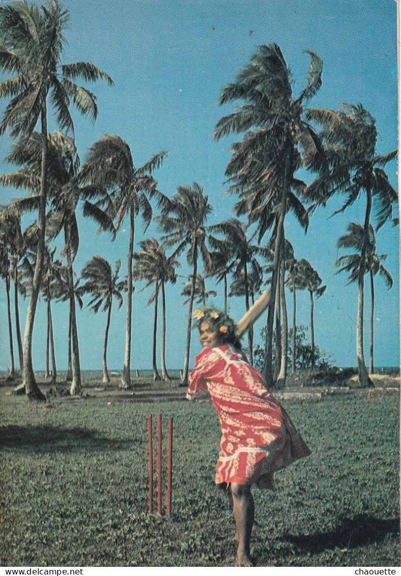 Joueuse De Cricket - Nouvelle Calédonie