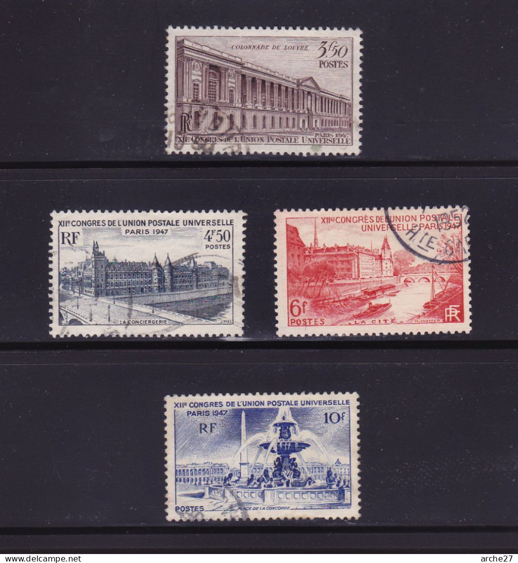 TIMBRE FRANCE N° 780/781/782/783 OBLITERE - Gebraucht