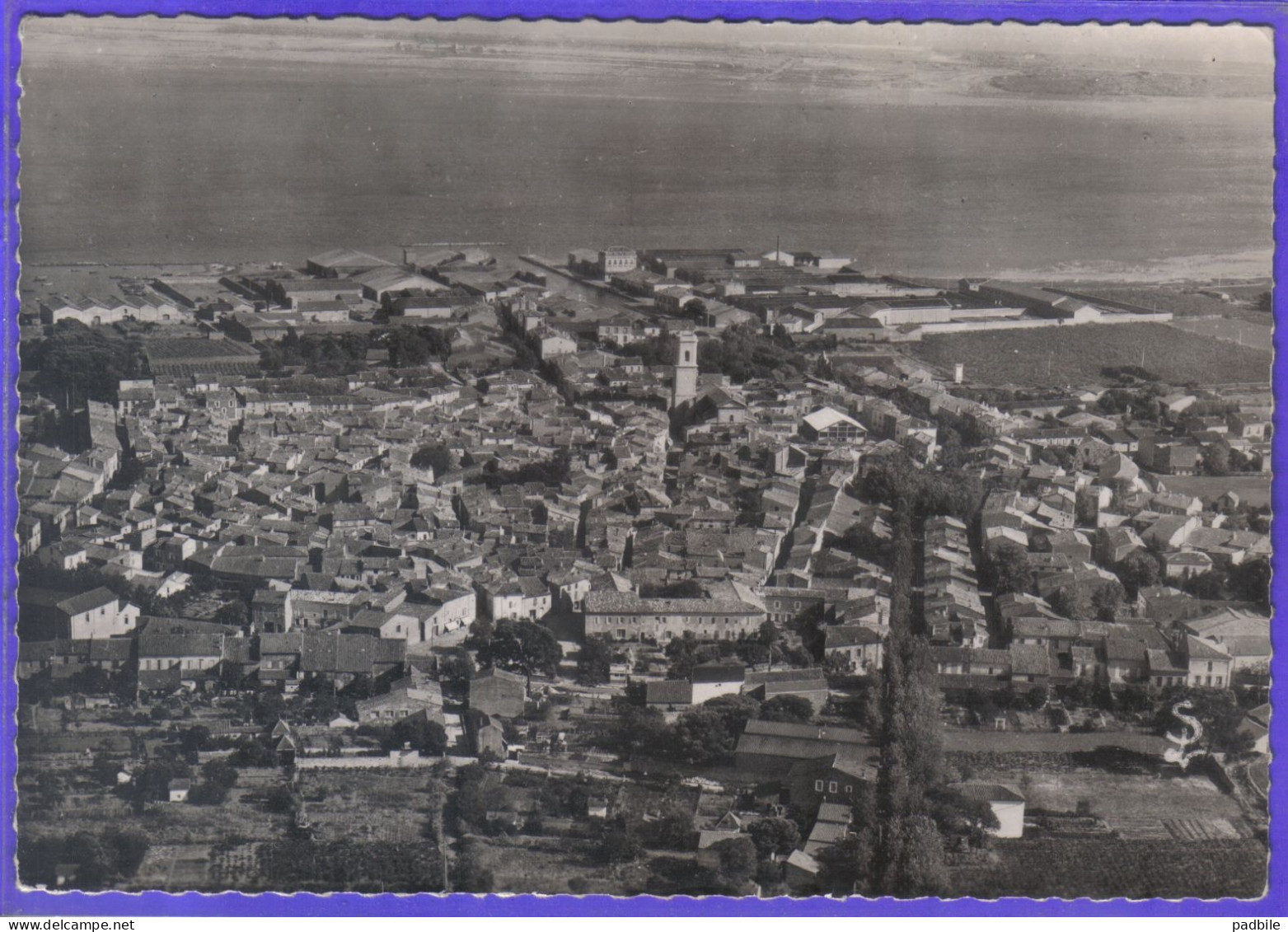 Carte Postale 34. Marseillan  Vue Aérienne    Très Beau Plan - Other & Unclassified