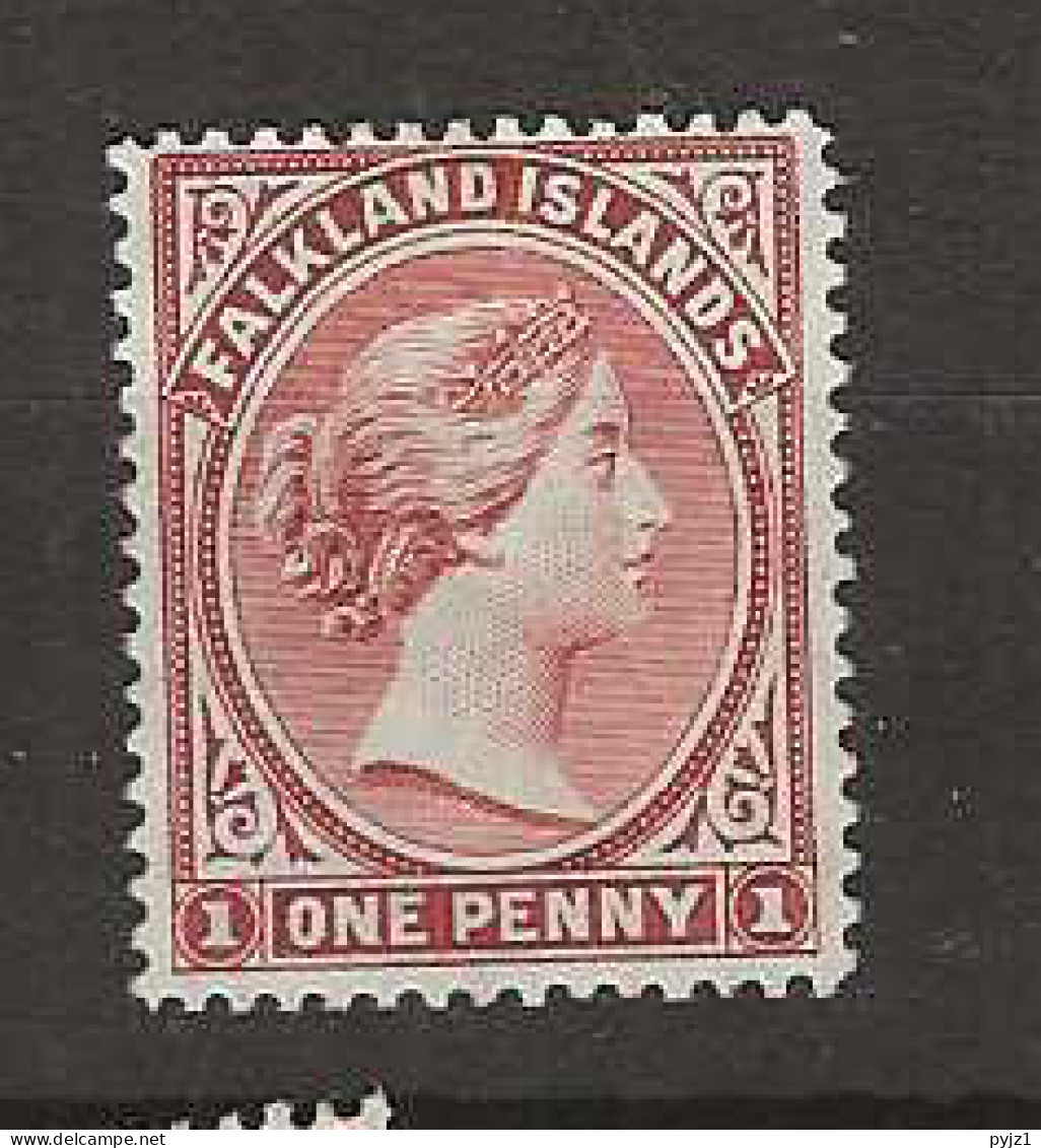 1891 MH Falkland Islands Mi  9 - Falkland Islands