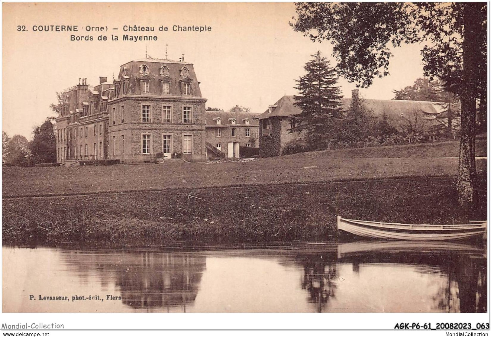 AGKP6-0490-61 - COUTERNE - Chateau De Chanteple - Bords De La Mayenne  - Autres & Non Classés