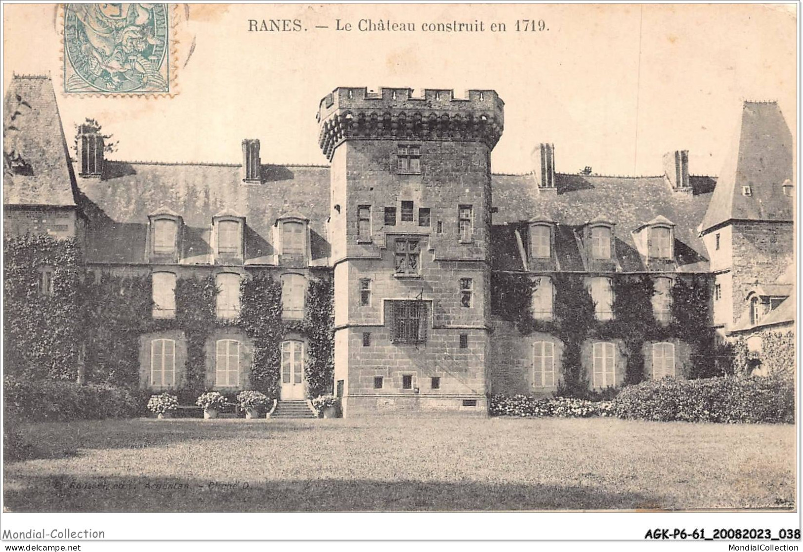 AGKP6-0477-61 - RANES - Le Chateau Construit En 1719  - Autres & Non Classés