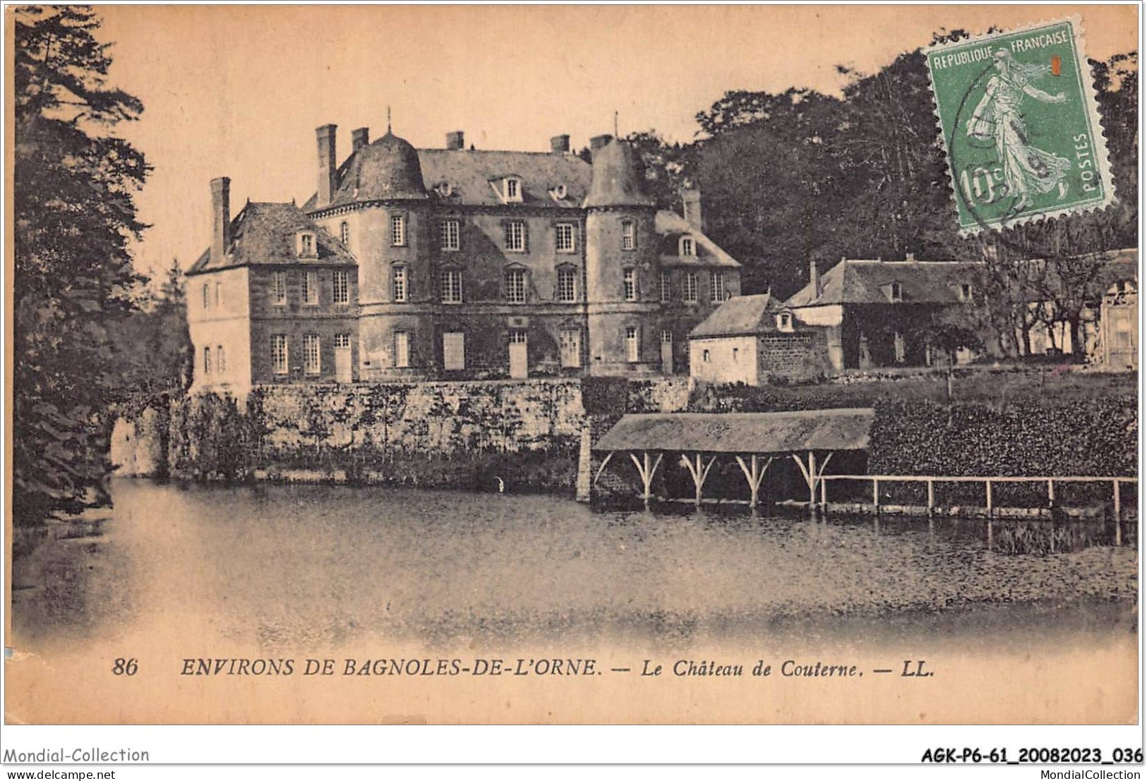 AGKP6-0476-61 - Environs De BAGNOLES DE L'ORNE - Le Château De Couterne  - Bagnoles De L'Orne