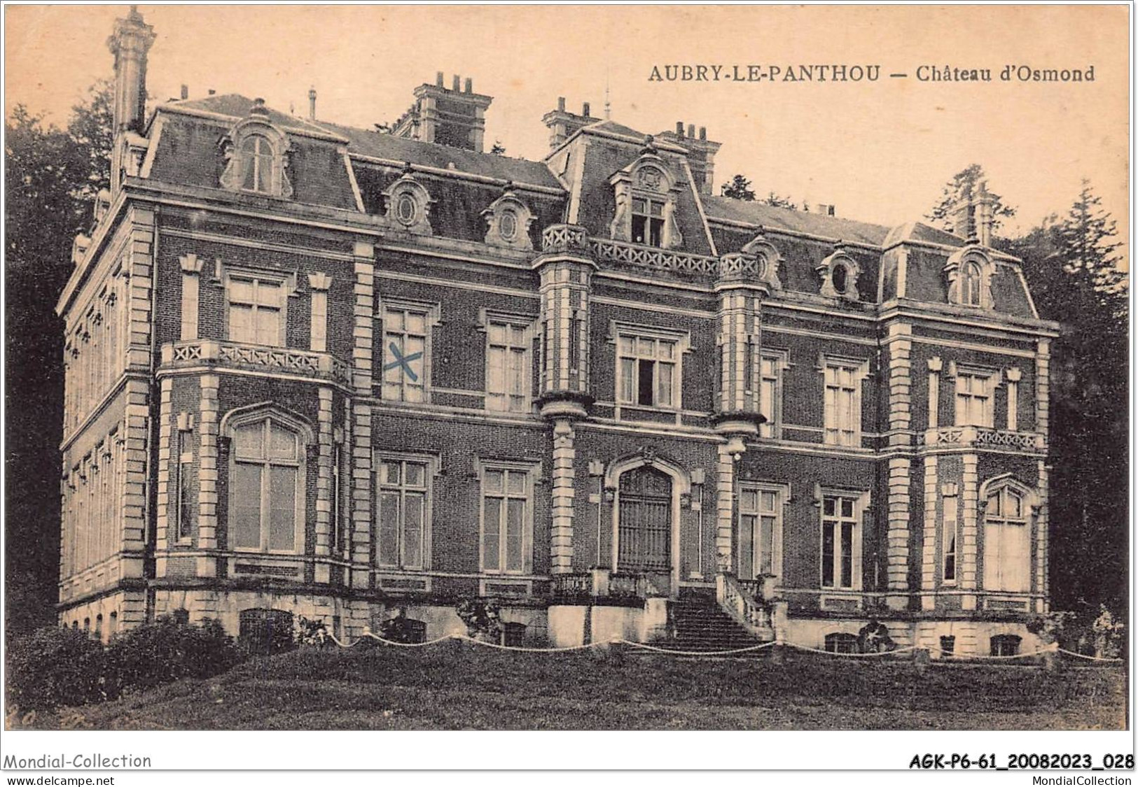 AGKP6-0472-61 - AUBRY-LE-PANTHOU - Chateau D'osmond  - Altri & Non Classificati