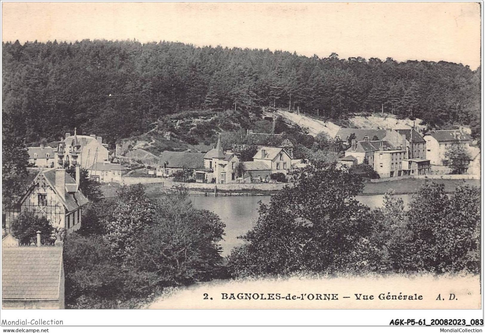 AGKP5-0416-61 - BAGNOLES-DE-L'ORNE - Vue Générale  - Bagnoles De L'Orne