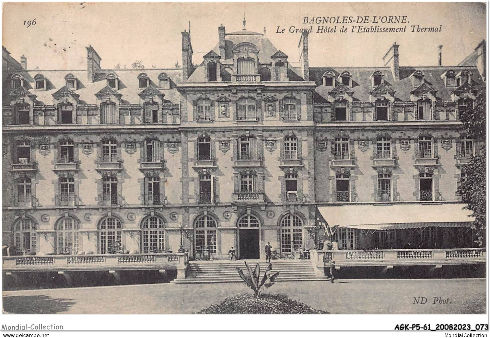 AGKP5-0411-61 - BAGNOLES-DE-L'ORNE - Le Grand-hotel De L'etablissement Thermal  - Bagnoles De L'Orne