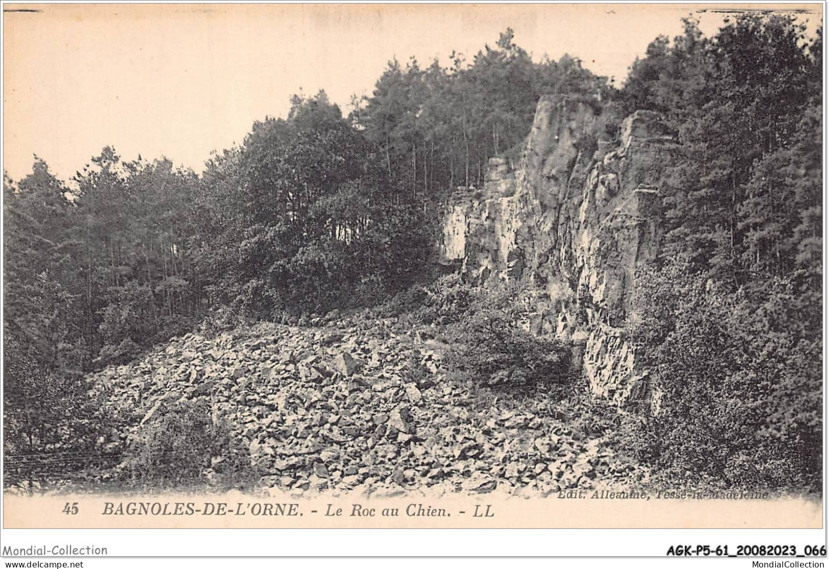 AGKP5-0407-61 - BAGNOLES-DE-L'ORNE - Le Roc Au Chien  - Bagnoles De L'Orne