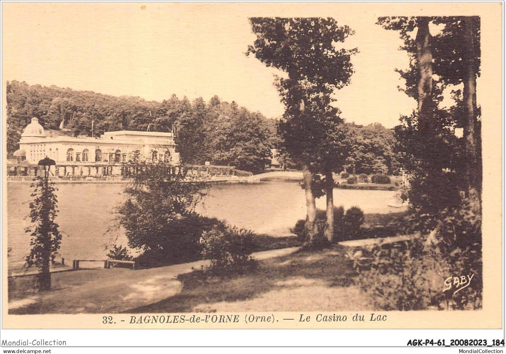 AGKP4-0372-61 - BAGNOLES-DE-L'ORNE - Le Casino Du Lac  - Bagnoles De L'Orne