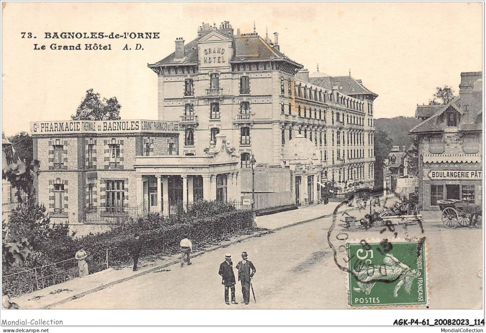 AGKP4-0337-61 - BAGNOLES-DE-L'ORNE - Le Grand Hotel  - Bagnoles De L'Orne