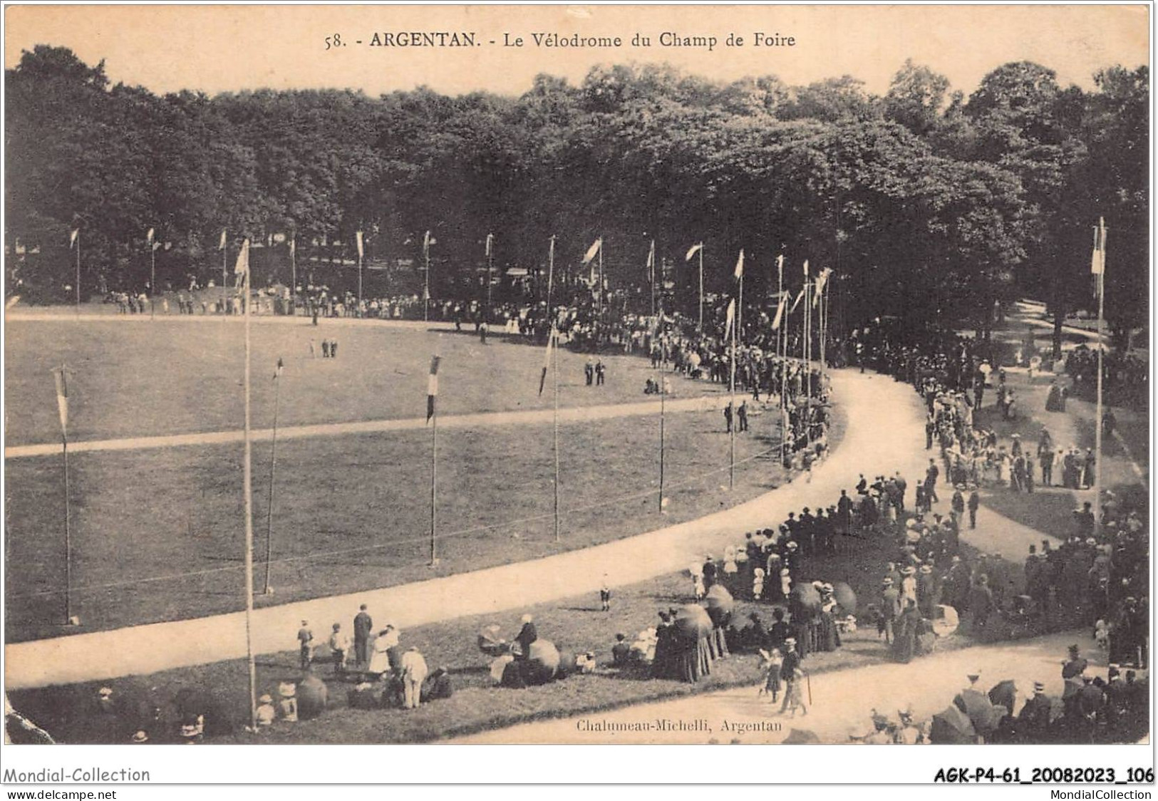 AGKP4-0333-61 - ARGENTAN - Le Vélodrome Du Champ De Foire  - Argentan