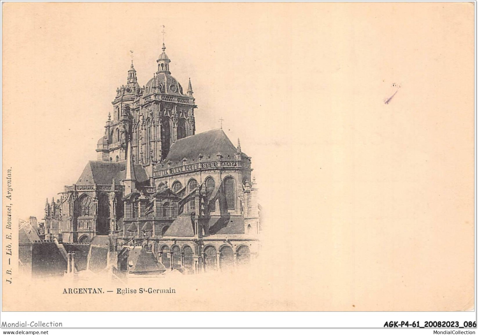 AGKP4-0323-61 - ARGENTAN - église Saint-germain  - Argentan