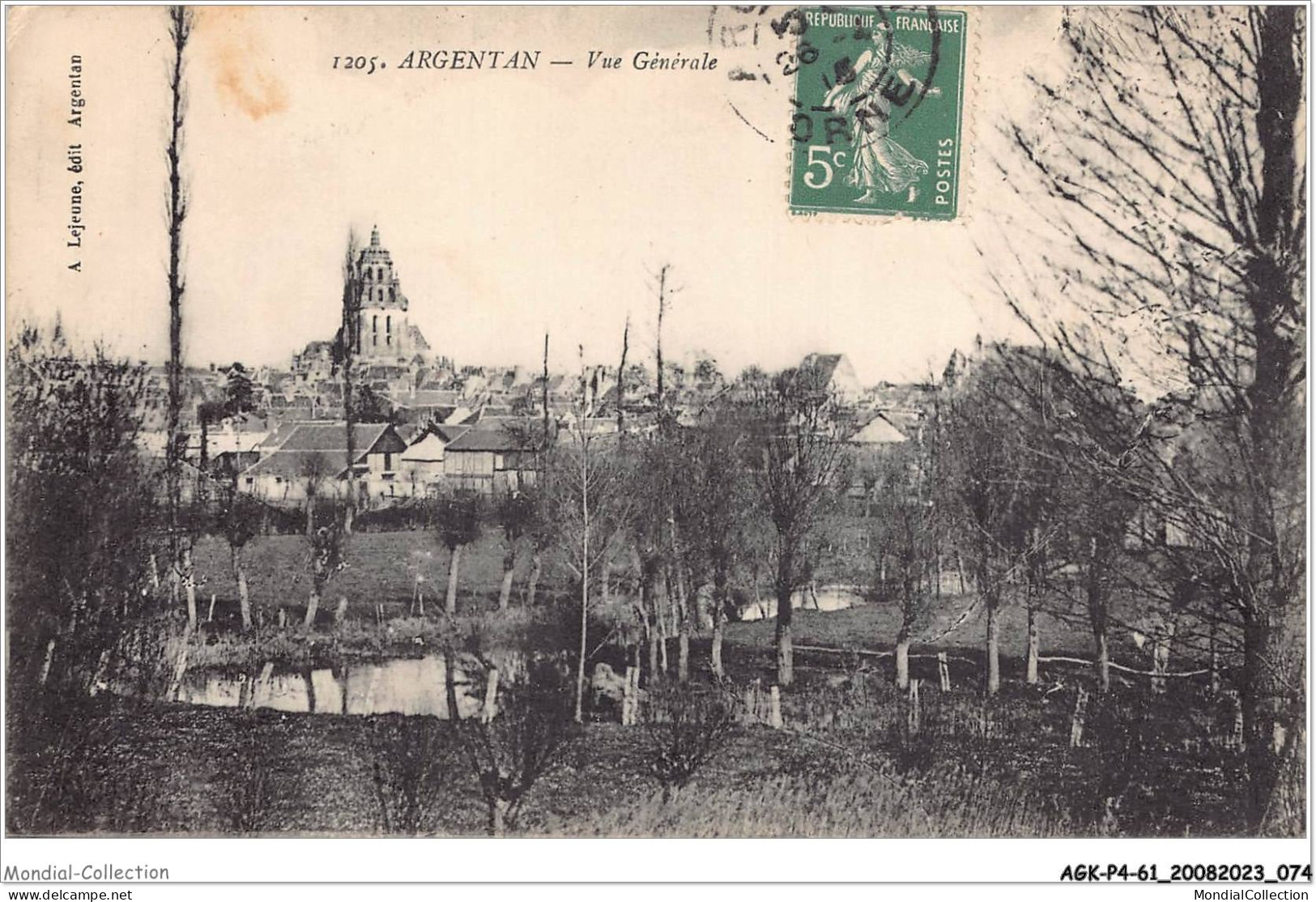 AGKP4-0317-61 - ARGENTAN - Vue Générale  - Argentan