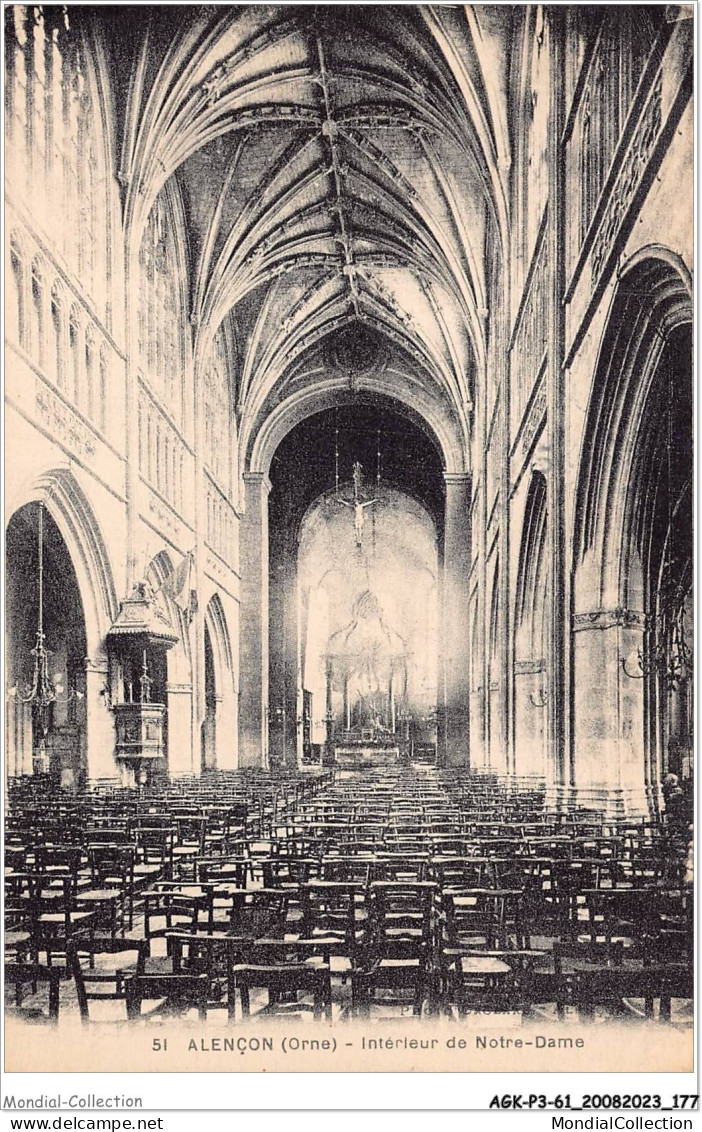 AGKP3-0278-61 - ALENCON - Intérieur De Notre-dame  - Alencon