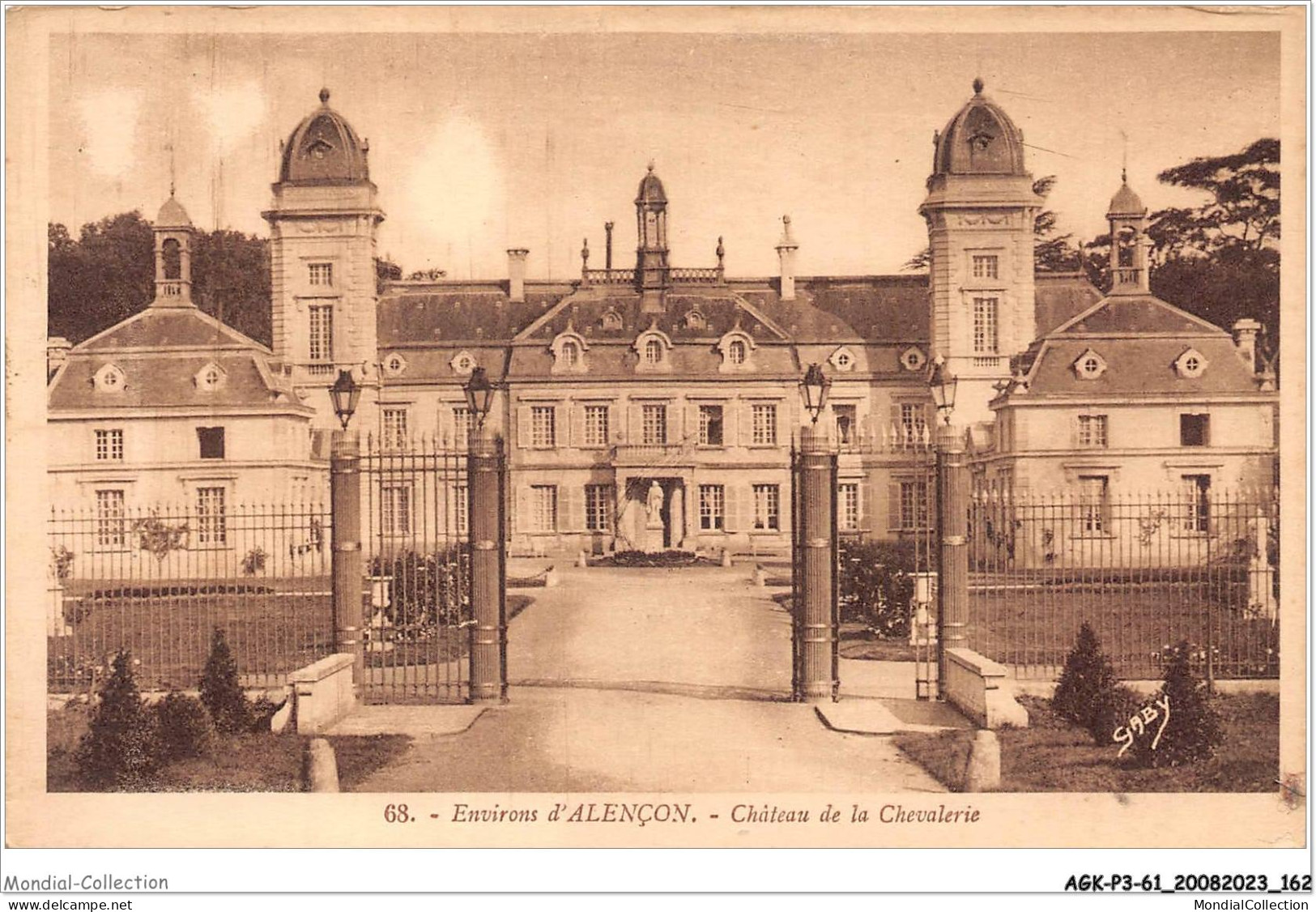 AGKP3-0270-61 - Environs D'ALENCON - Château De La Chevalerie  - Alencon