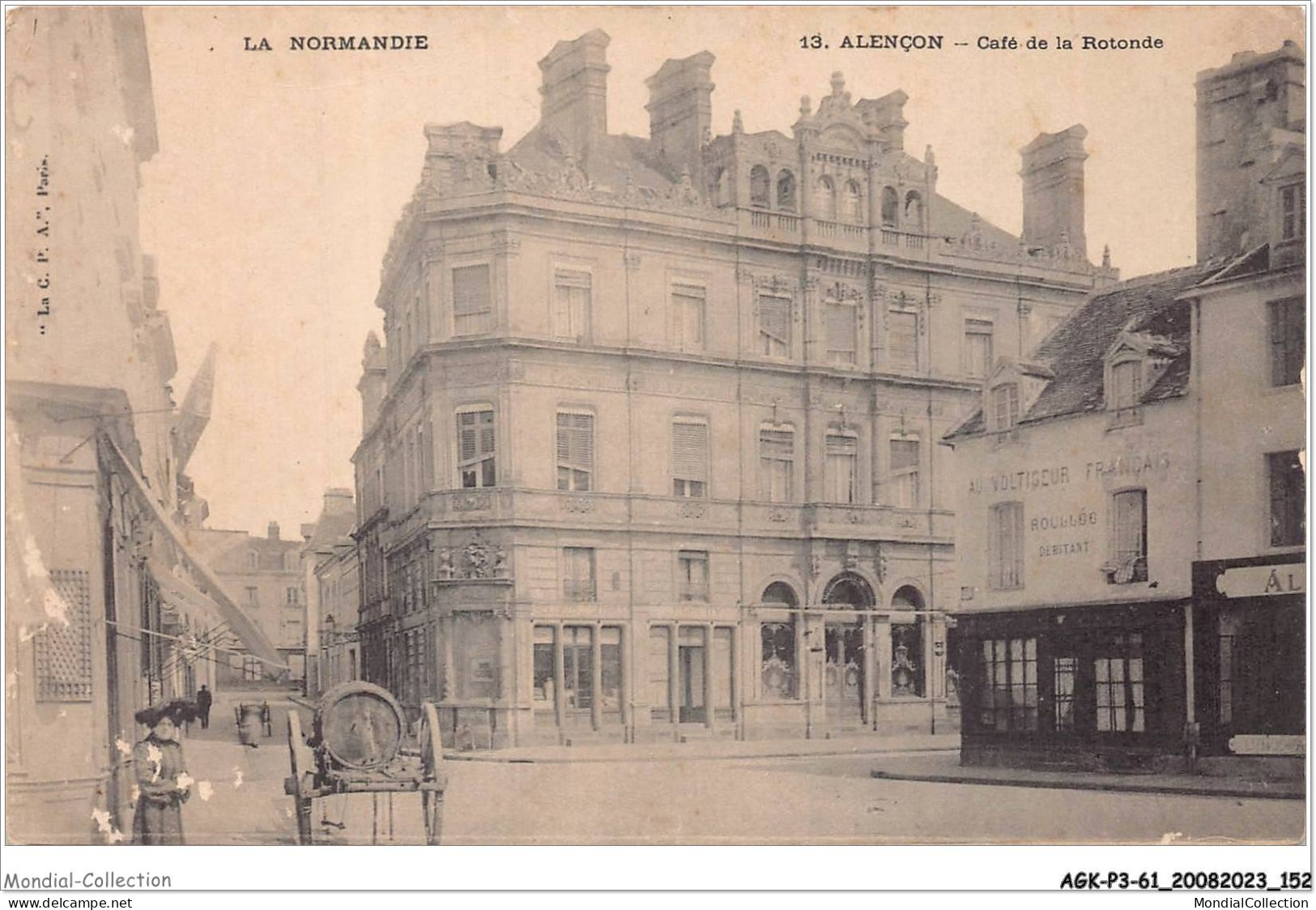 AGKP3-0265-61 - ALENCON - Café De La Rotonde  - Alencon