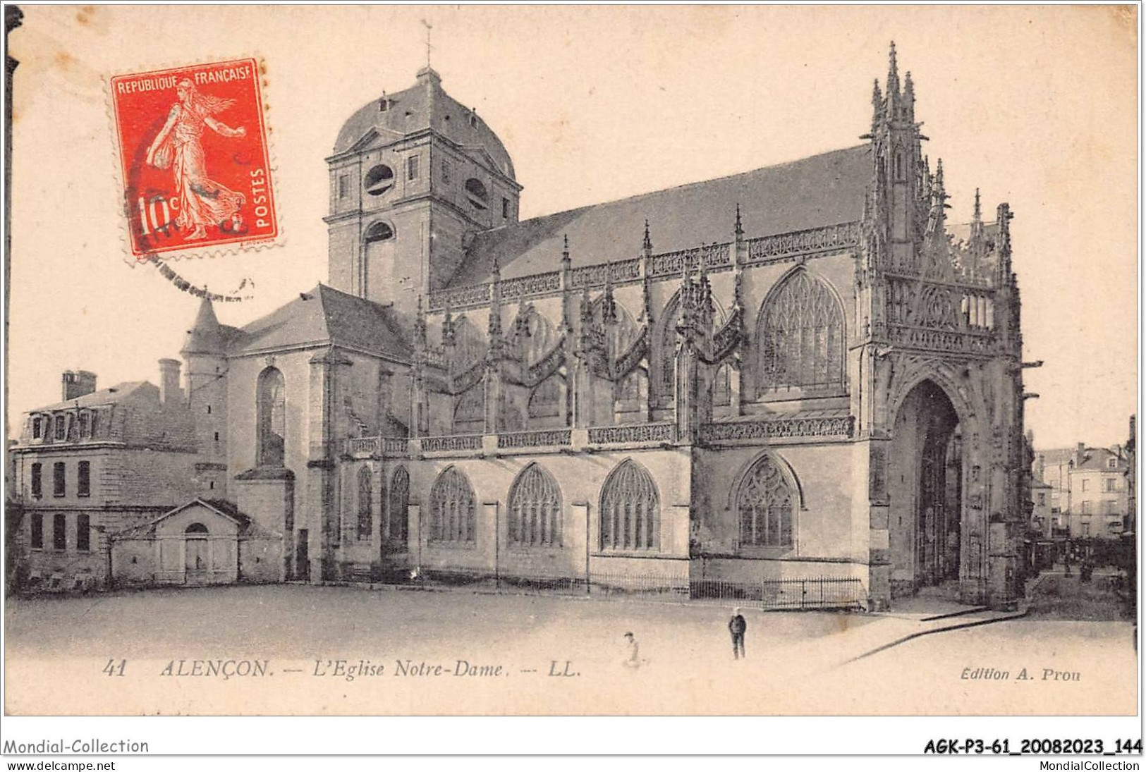 AGKP3-0261-61 - ALENCON - L'église Notre-dame  - Alencon