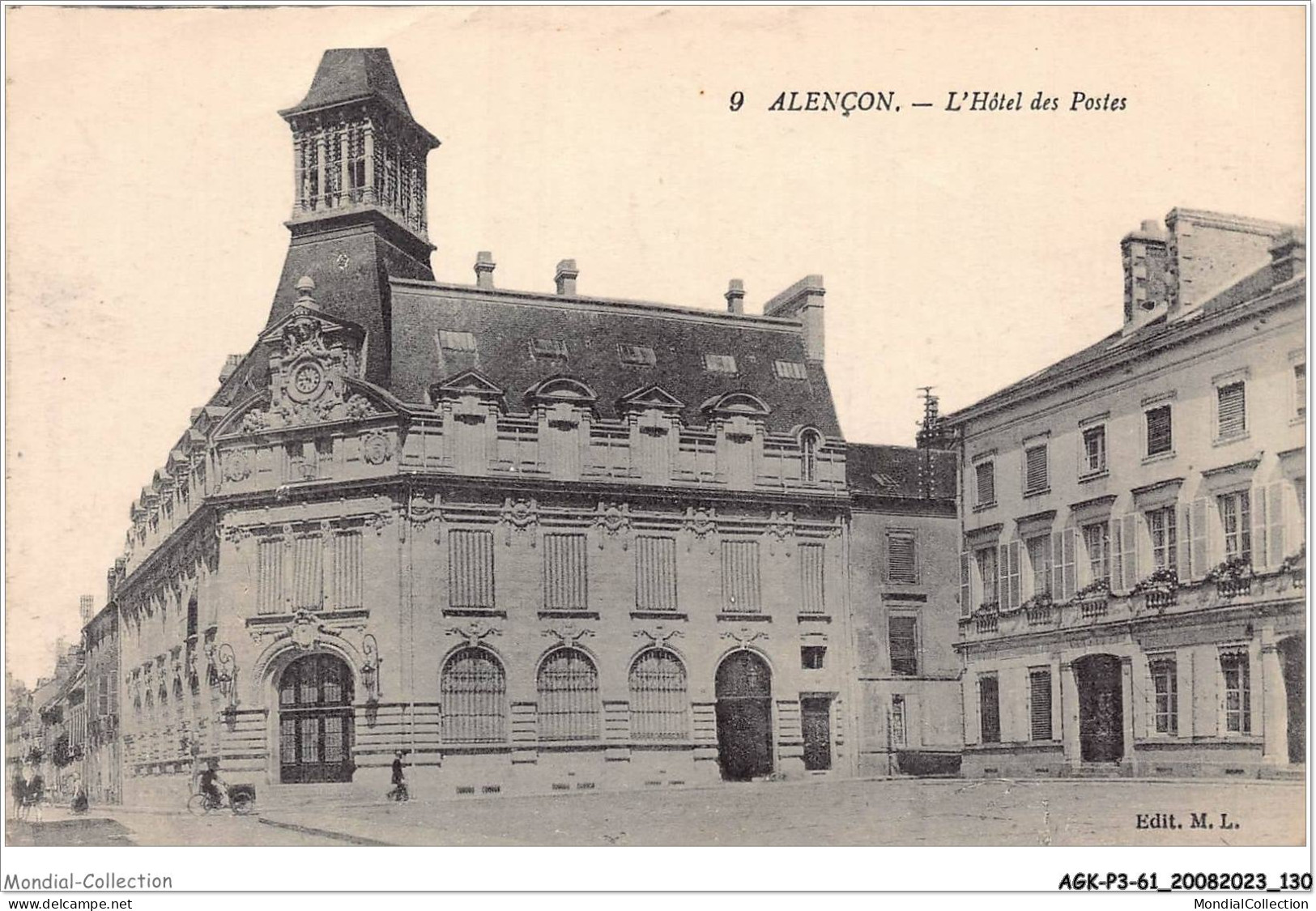 AGKP3-0254-61 - ALENCON - L'hotel Des Postes  - Alencon