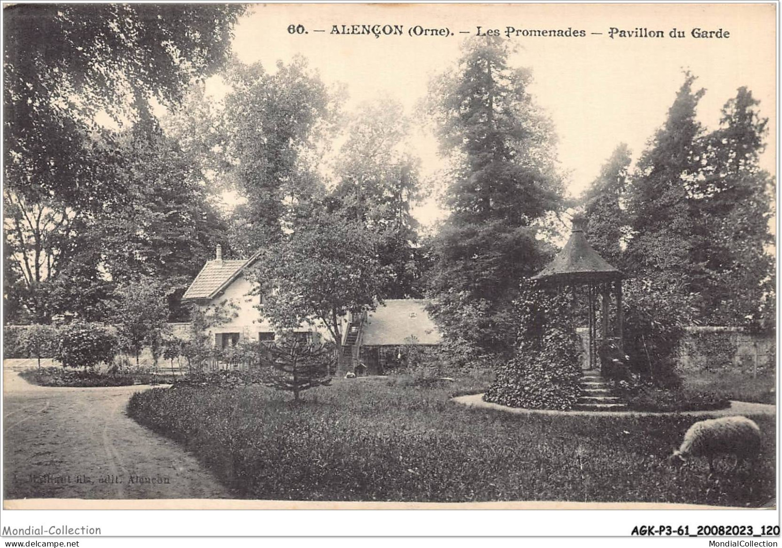 AGKP3-0249-61 - ALENCON - Les Promenades - Pavillon Du Garde  - Alencon