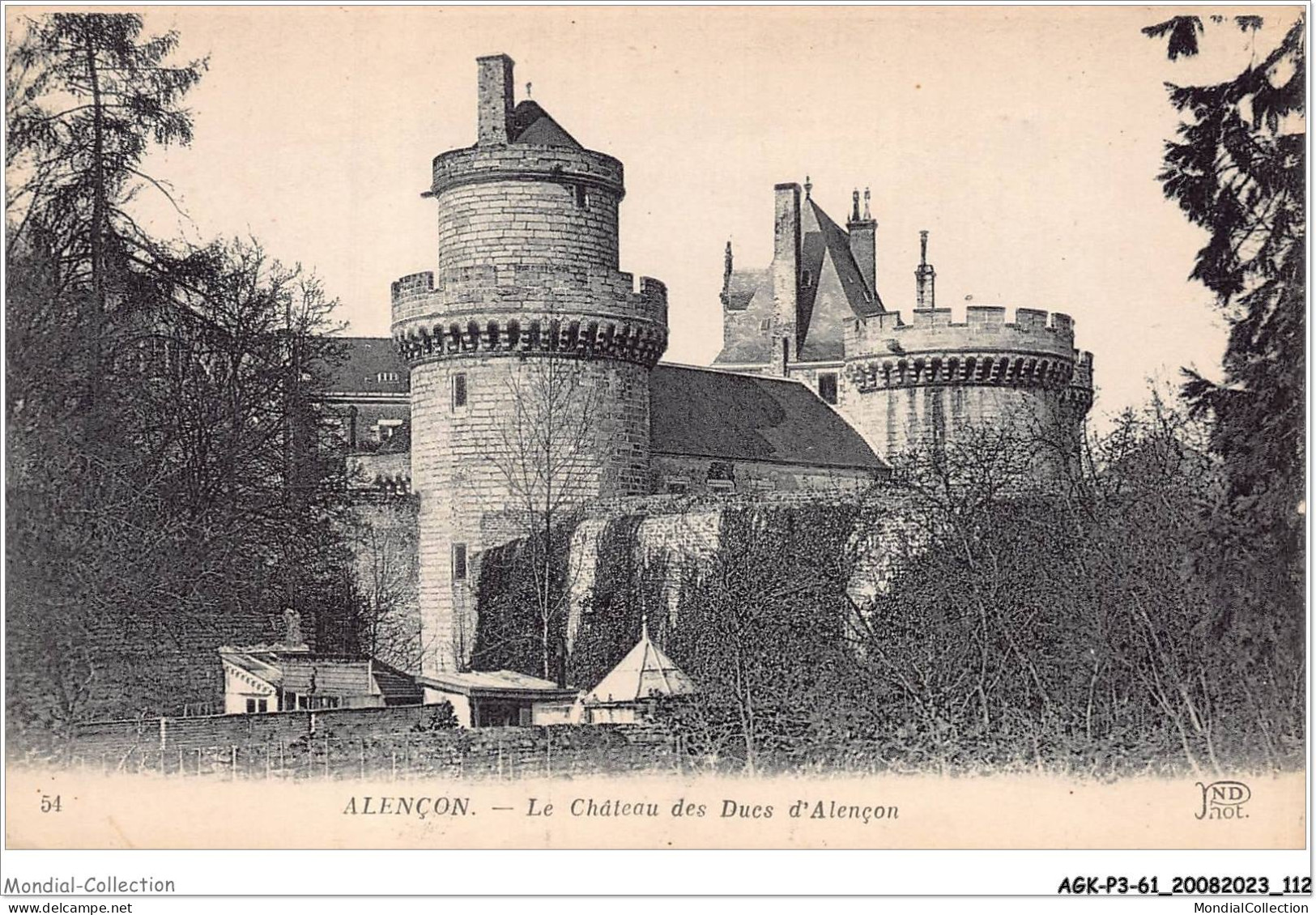 AGKP3-0245-61 - ALENCON - Le Château Des Ducs D'alençon  - Alencon