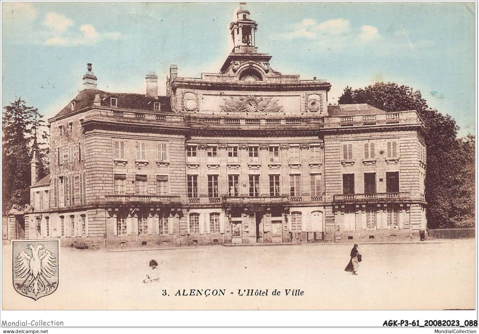 AGKP3-0233-61 - ALENCON - L'hotel De Ville  - Alencon