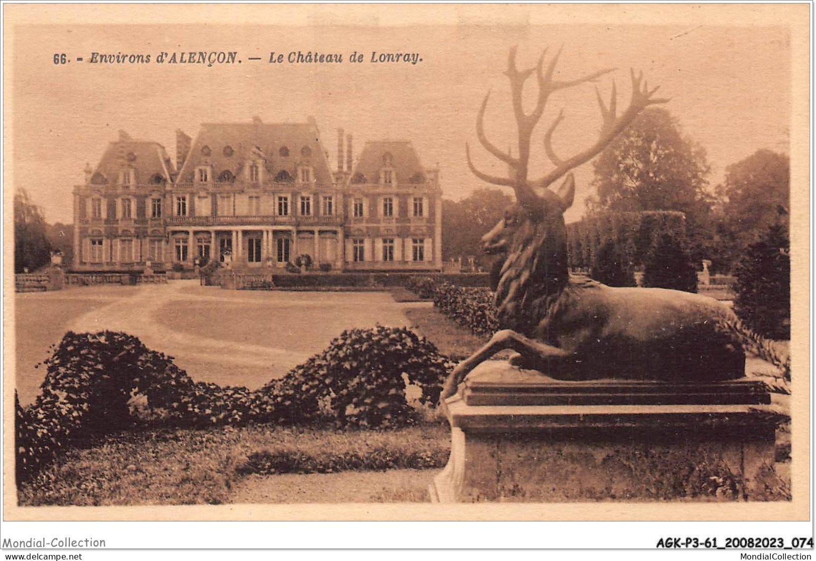AGKP3-0226-61 - Environs D'ALENCON - Le Château De Lonray  - Alencon