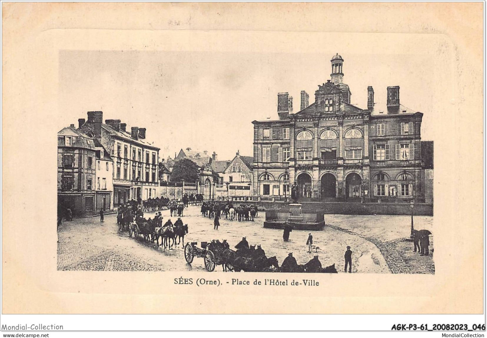 AGKP3-0212-61 - SEES - Place De L'hotel De Ville - Sees