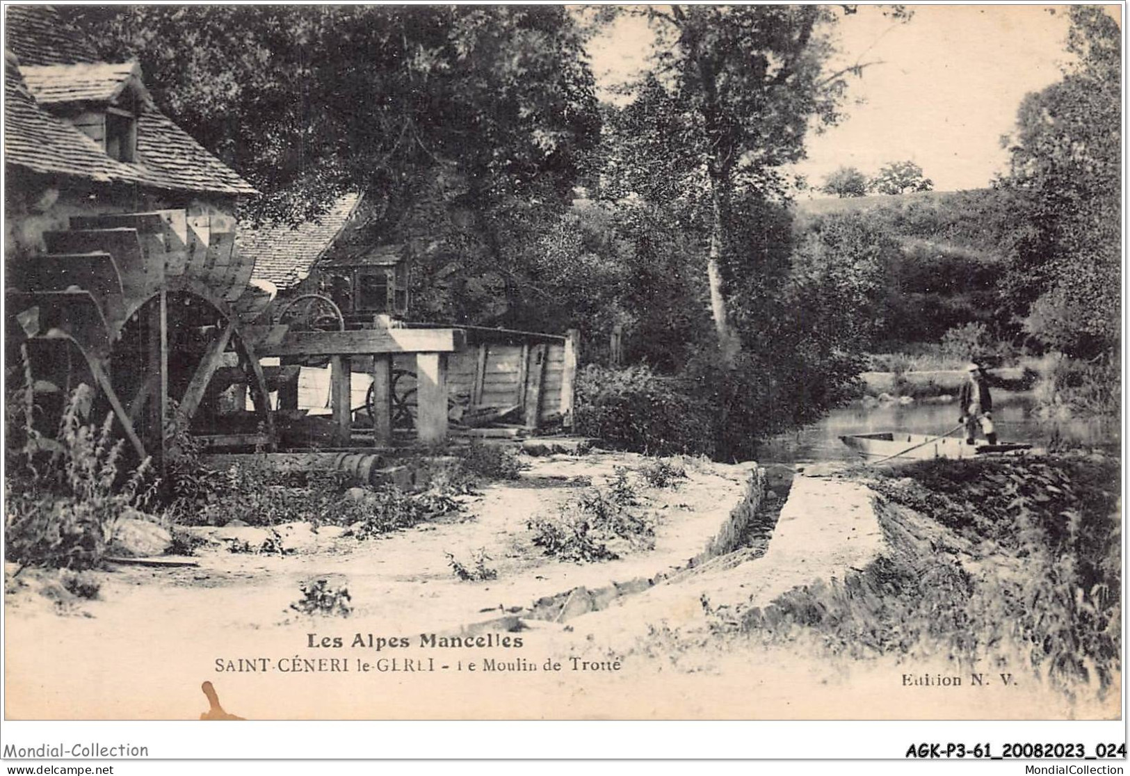 AGKP3-0201-61 - LES ALPES MANCELLES - SAINT CENERI - Le Gerei - Le Moulin De Trotté  - Sonstige & Ohne Zuordnung