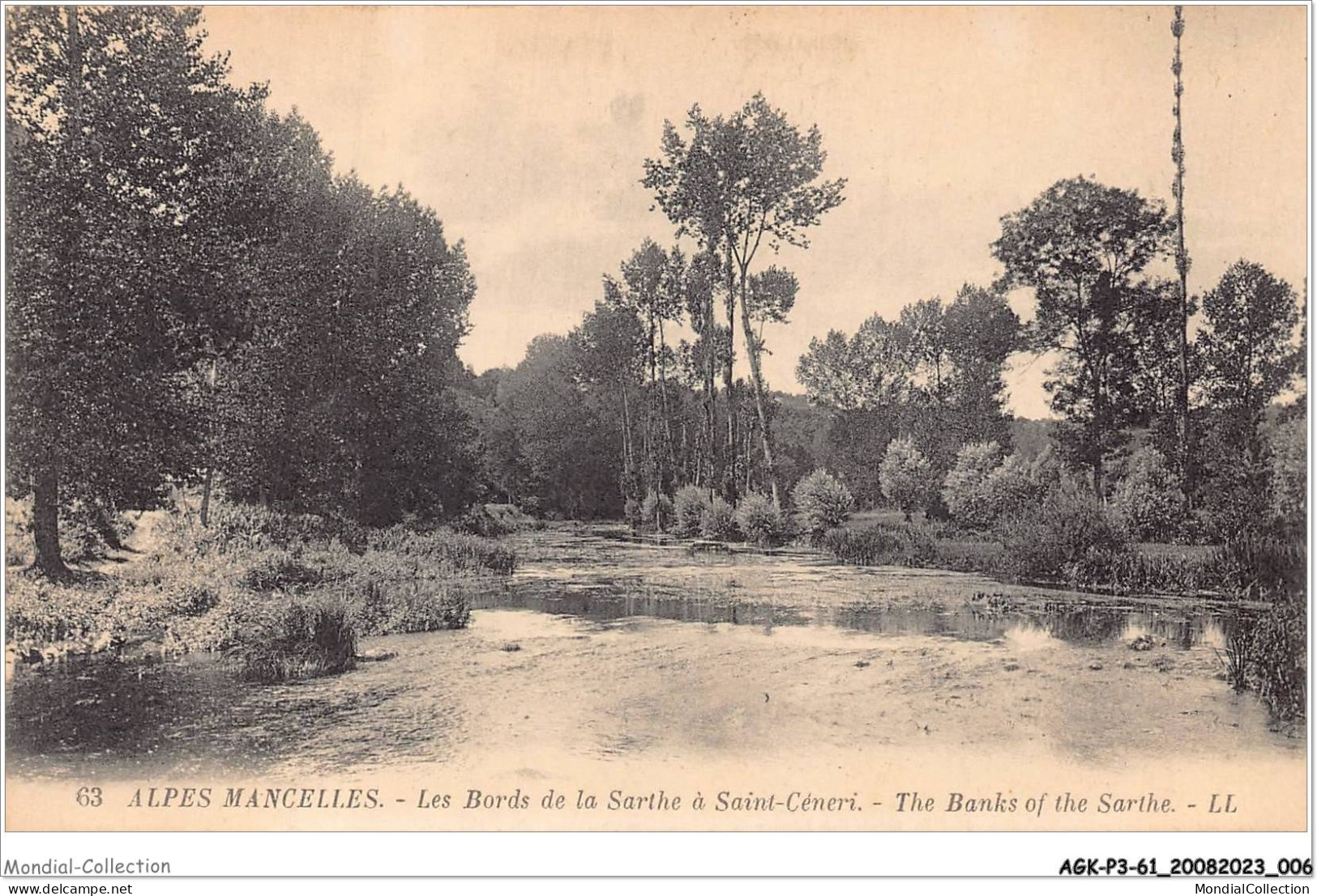 AGKP3-0192-61 - LES ALPES MANCELLES - Les Bords De La Sarthe à Saint Céneri  - Autres & Non Classés