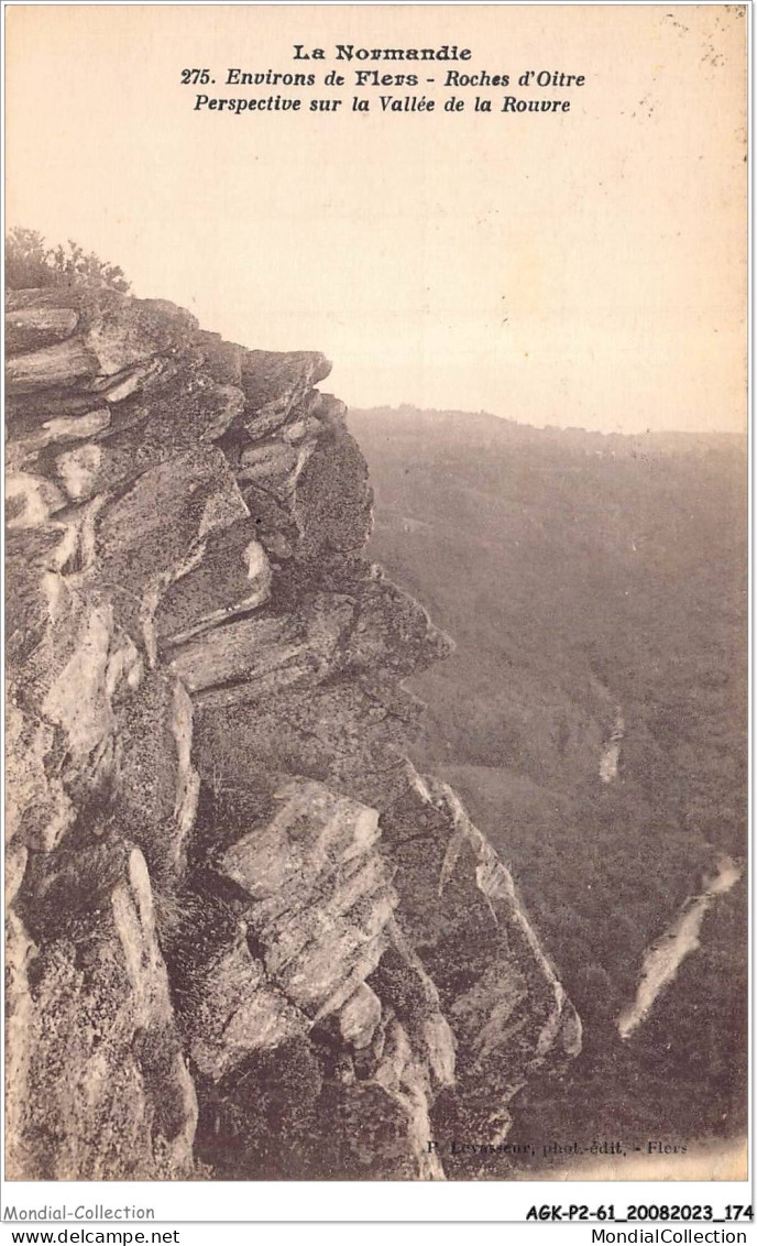 AGKP2-0170-61 - Environs De FLERS - Roches D'oitres - Perspective Sur La Vallée De La Rouvre  - Flers